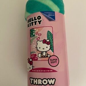 Hello Kitty Welcome to Jungle Super Soft Polyester Throw